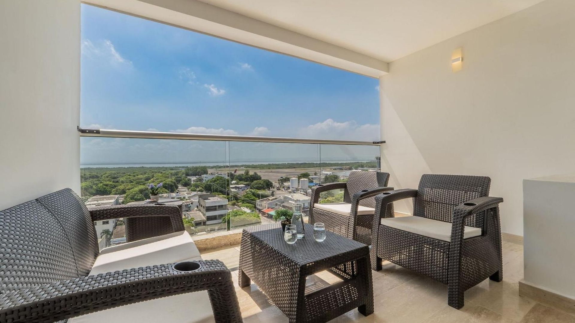 Apartamento Cb937 | Stylish Loft Piso 9 Con Balcón Y Vista Ciudad *