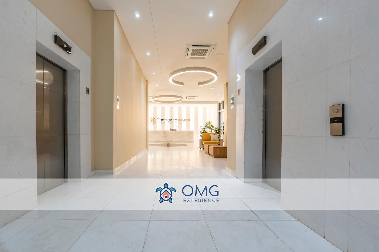 Apartamento Cb937 | Stylish Loft Piso 9 Con Balcón Y Vista Ciudad