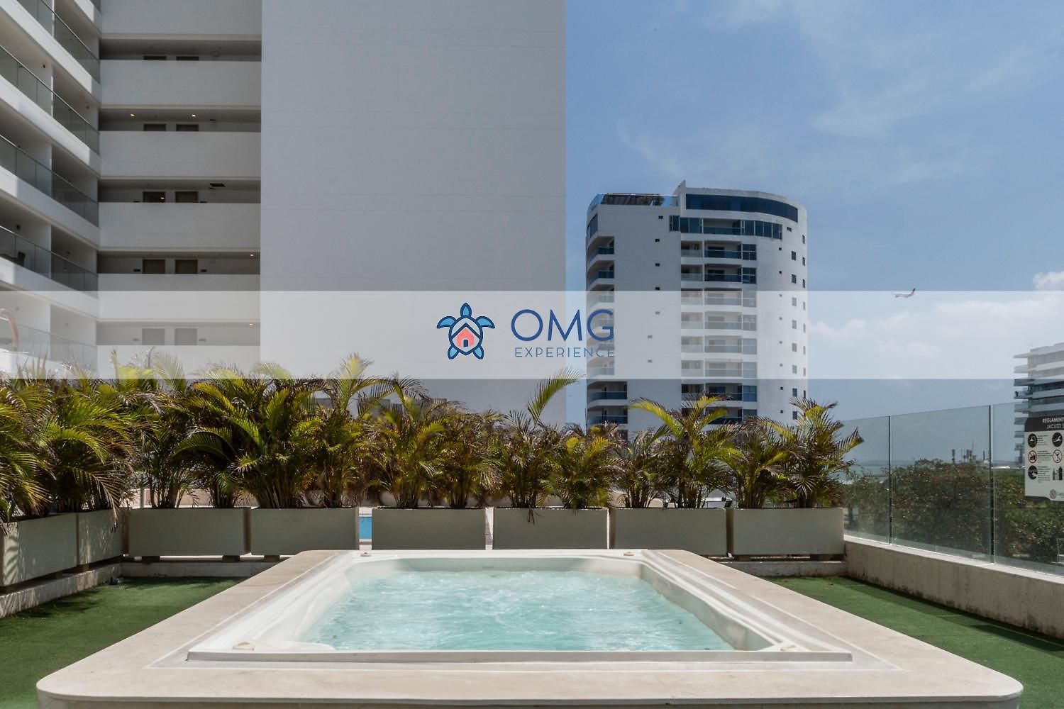 Cb937 | Stylish Loft Piso 9 Con Balcón Y Vista Ciudad Apartamento Cartagena