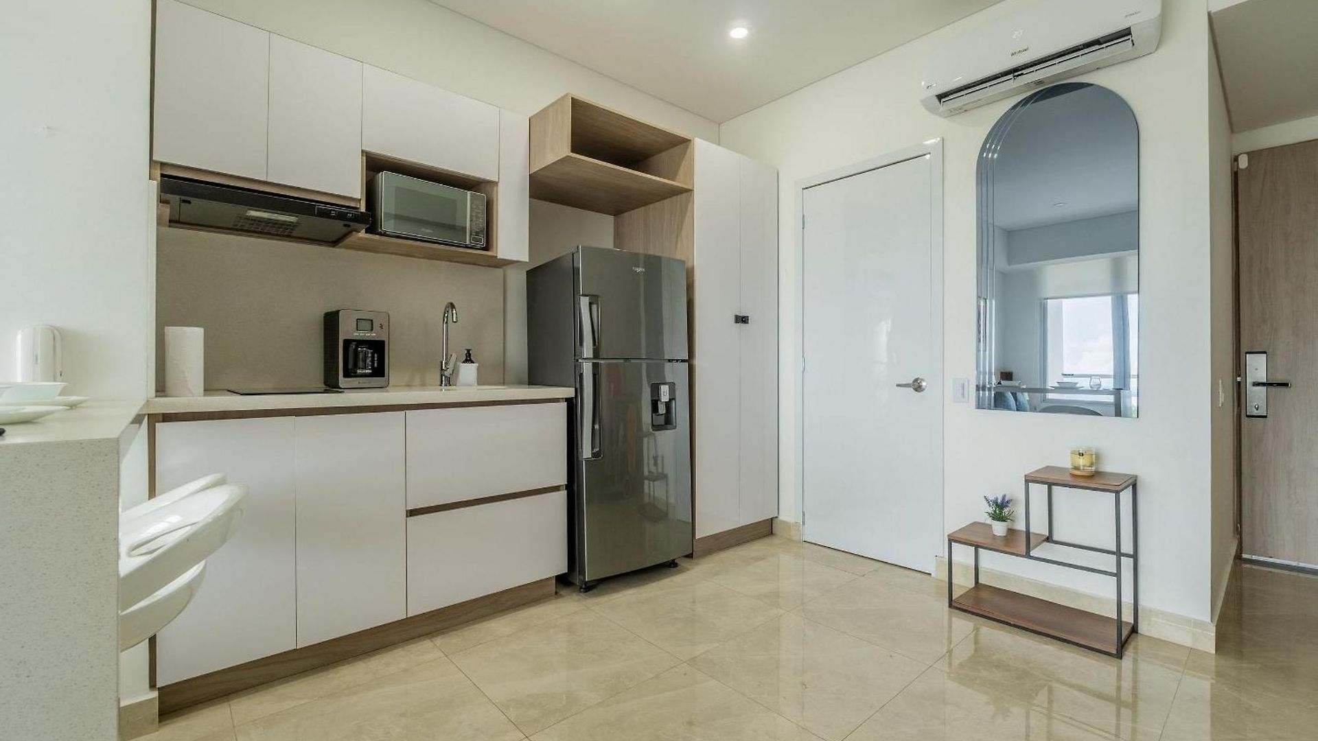 Cb937 | Stylish Loft Piso 9 Con Balcón Y Vista Ciudad Apartamento *