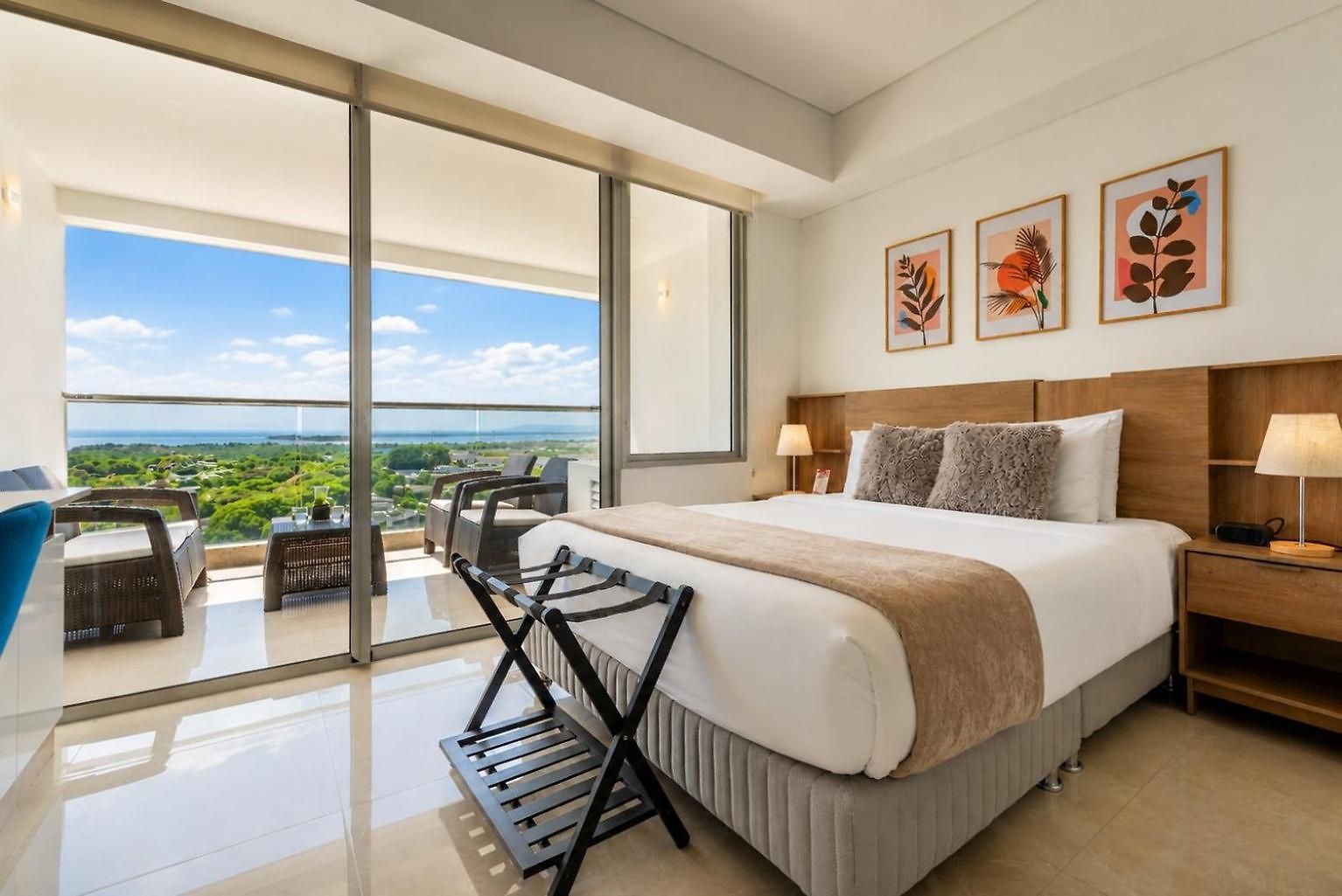 Stylish Loft Piso 9 Con Balcón Y Vista Ciudad Cb937 * Cartagena