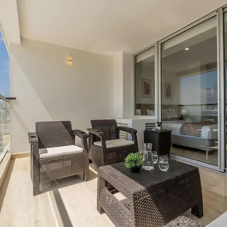 Apartamento Cb937 | Stylish Loft Piso 9 Con Balcón Y Vista Ciudad *