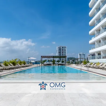 Cb937 | Stylish Loft Piso 9 Con Balcón Y Vista Ciudad Cartagena