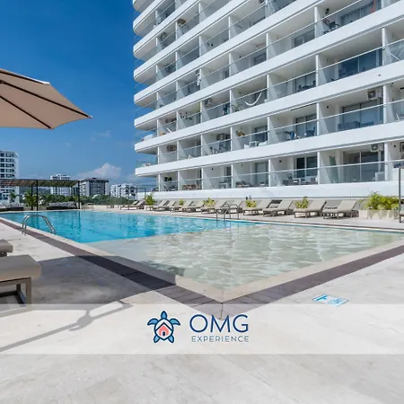 Apartamento Cb937 | Stylish Loft Piso 9 Con Balcón Y Vista Ciudad