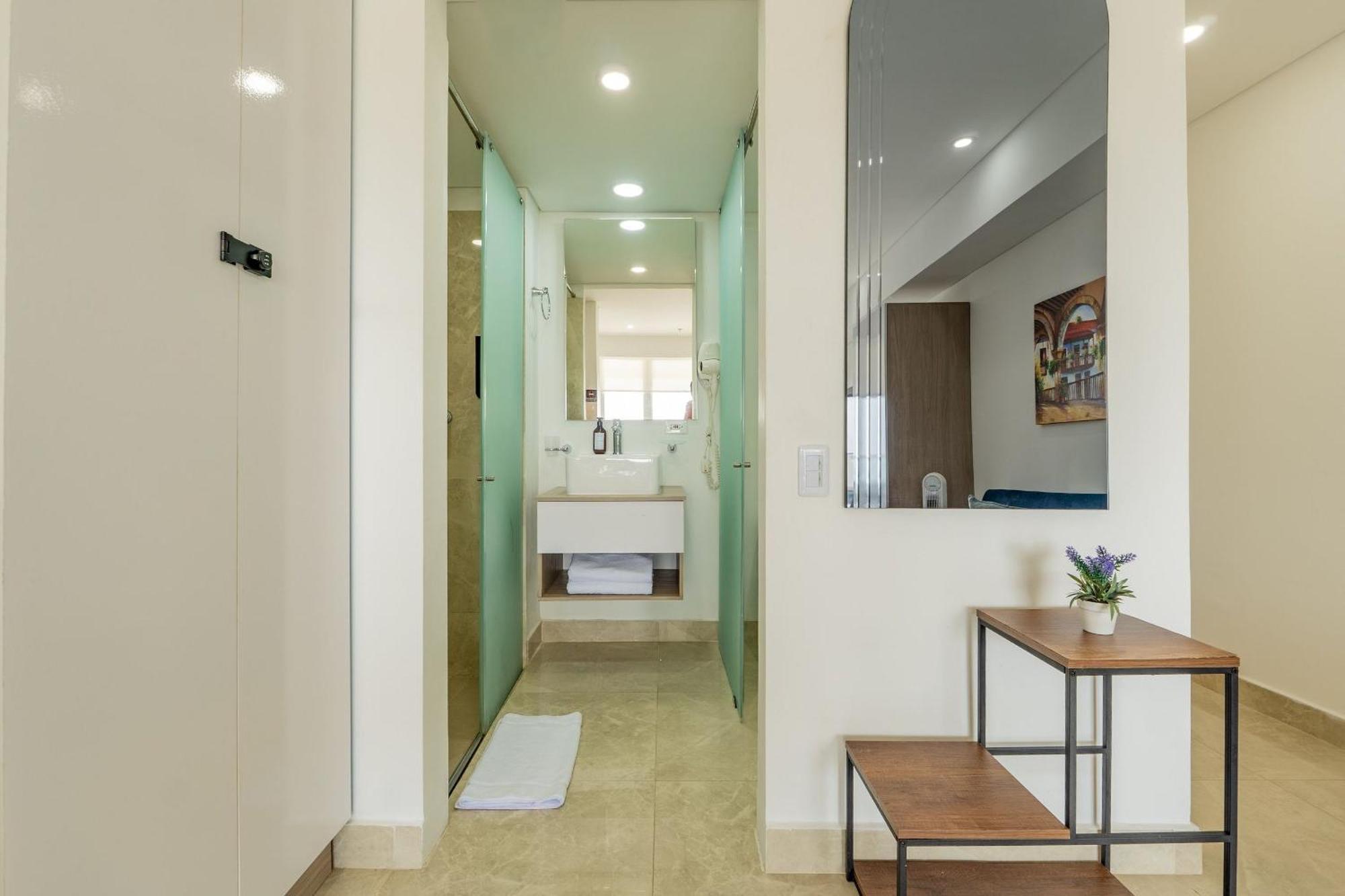 Apartamento Cb937 | Stylish Loft Piso 9 Con Balcón Y Vista Ciudad Cartagena