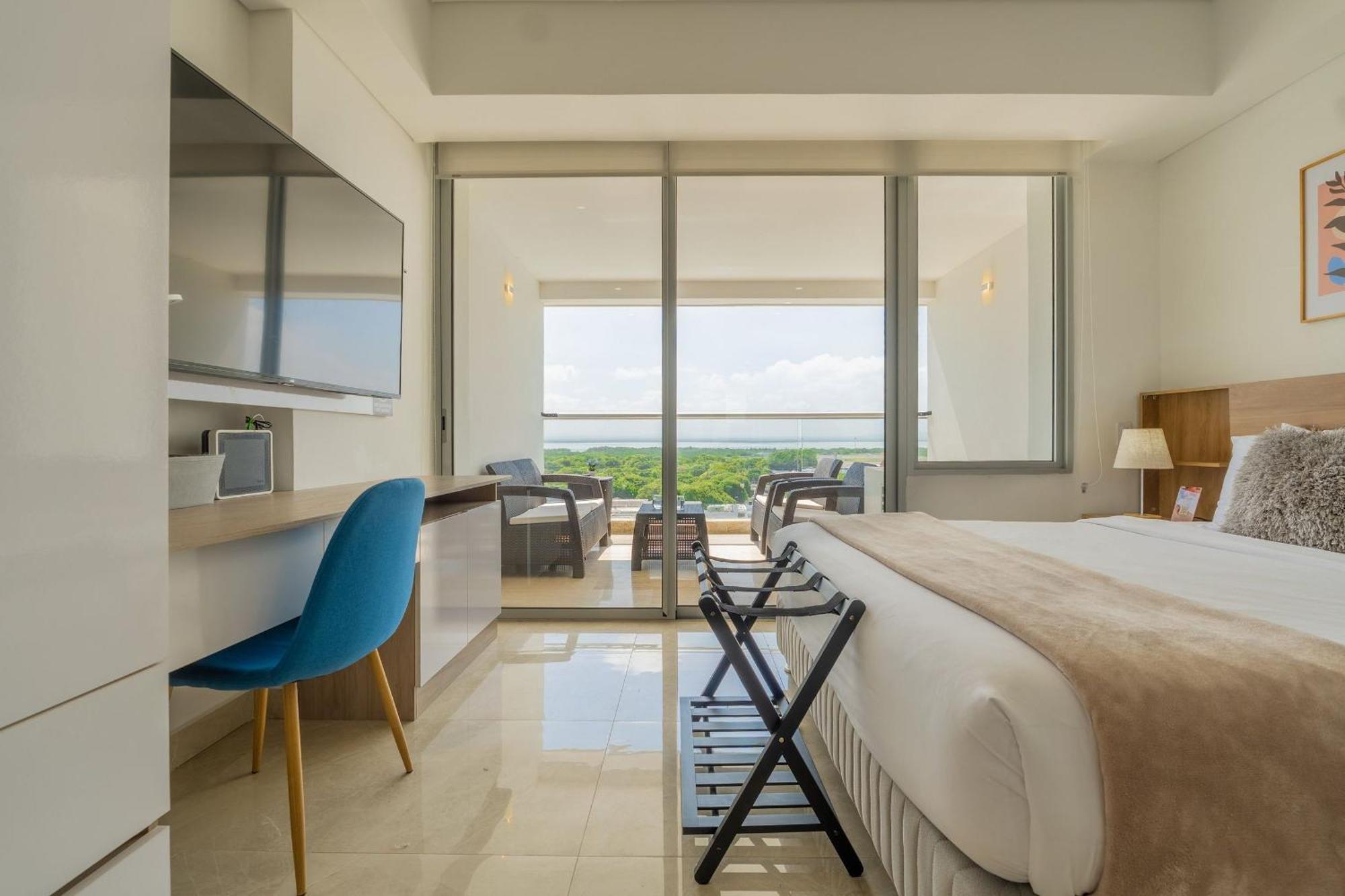 Cb937 | Stylish Loft Piso 9 Con Balcón Y Vista Ciudad Apartamento