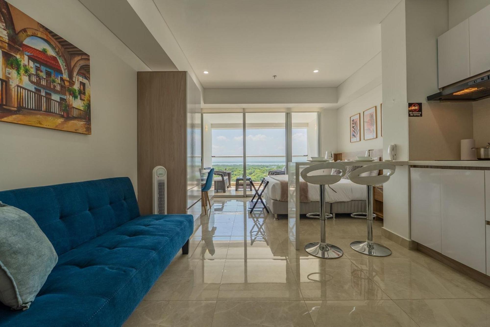 Cb937 | Stylish Loft Piso 9 Con Balcón Y Vista Ciudad *