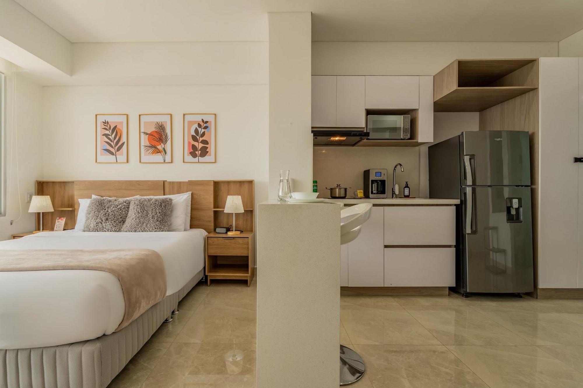 Apartamento Cb937 | Stylish Loft Piso 9 Con Balcón Y Vista Ciudad Cartagena