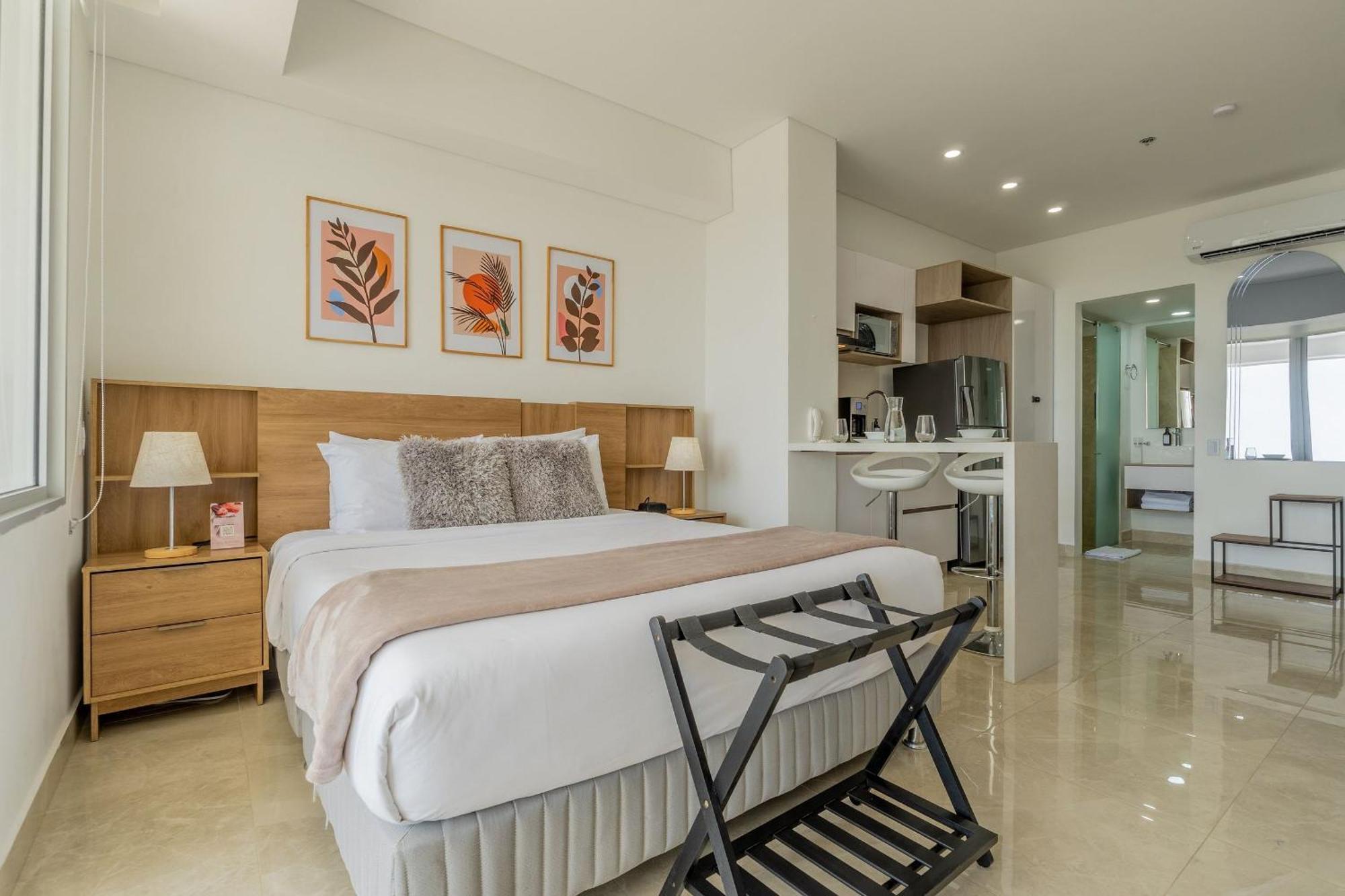 Cb937 | Stylish Loft Piso 9 Con Balcón Y Vista Ciudad Cartagena